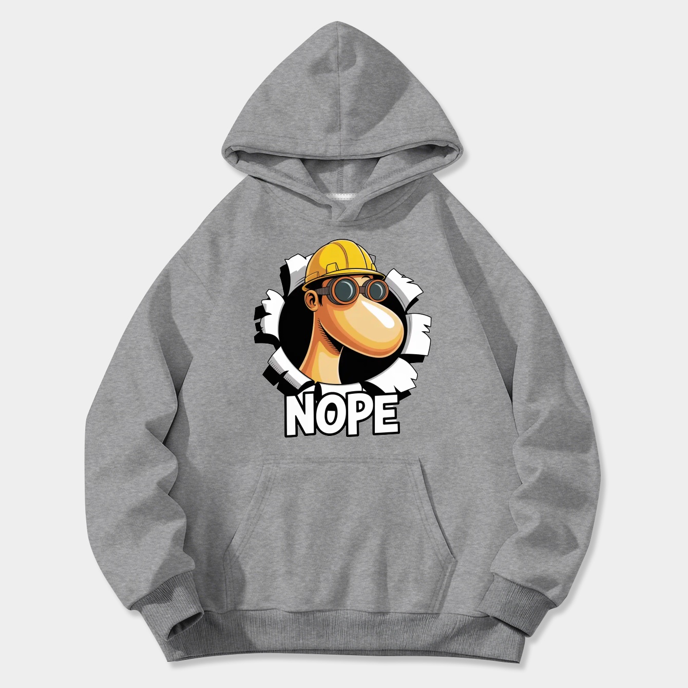 Nope [Engineer TF2] Women's Plus Size Hoodie