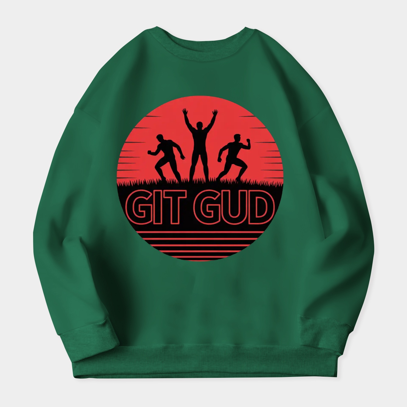 Try Hard-Git Gud Women's Plus Size Sweatshirt