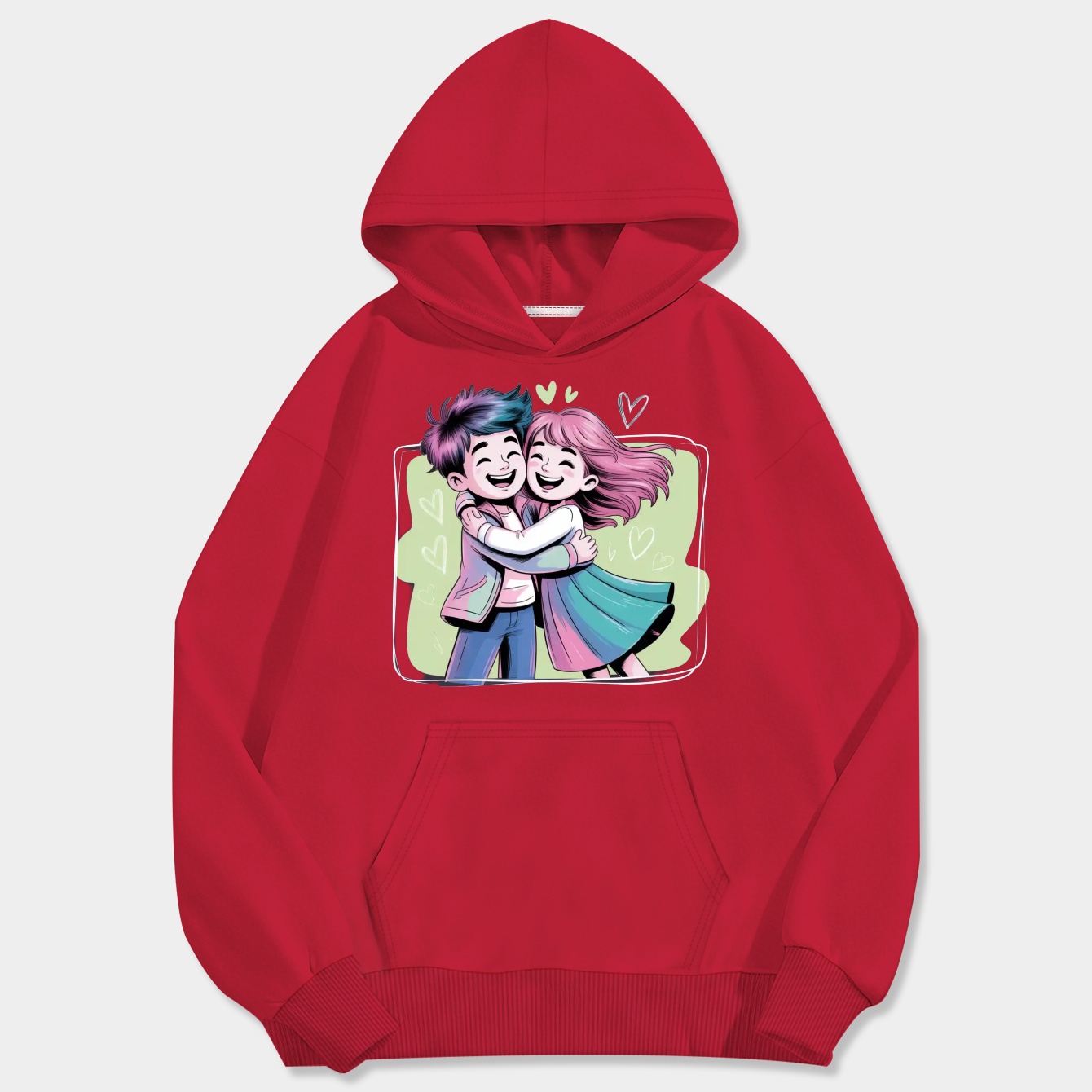 Funky Men's Big & Tall Hoodie