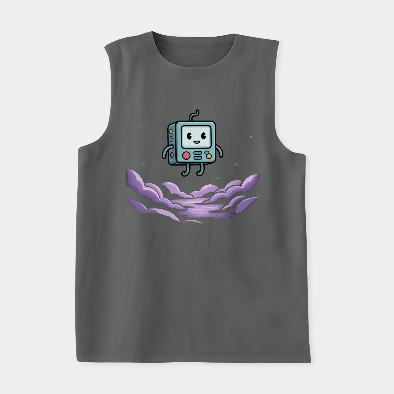 Floating Bmo (Adventure Time) Women's Soft Tank Top