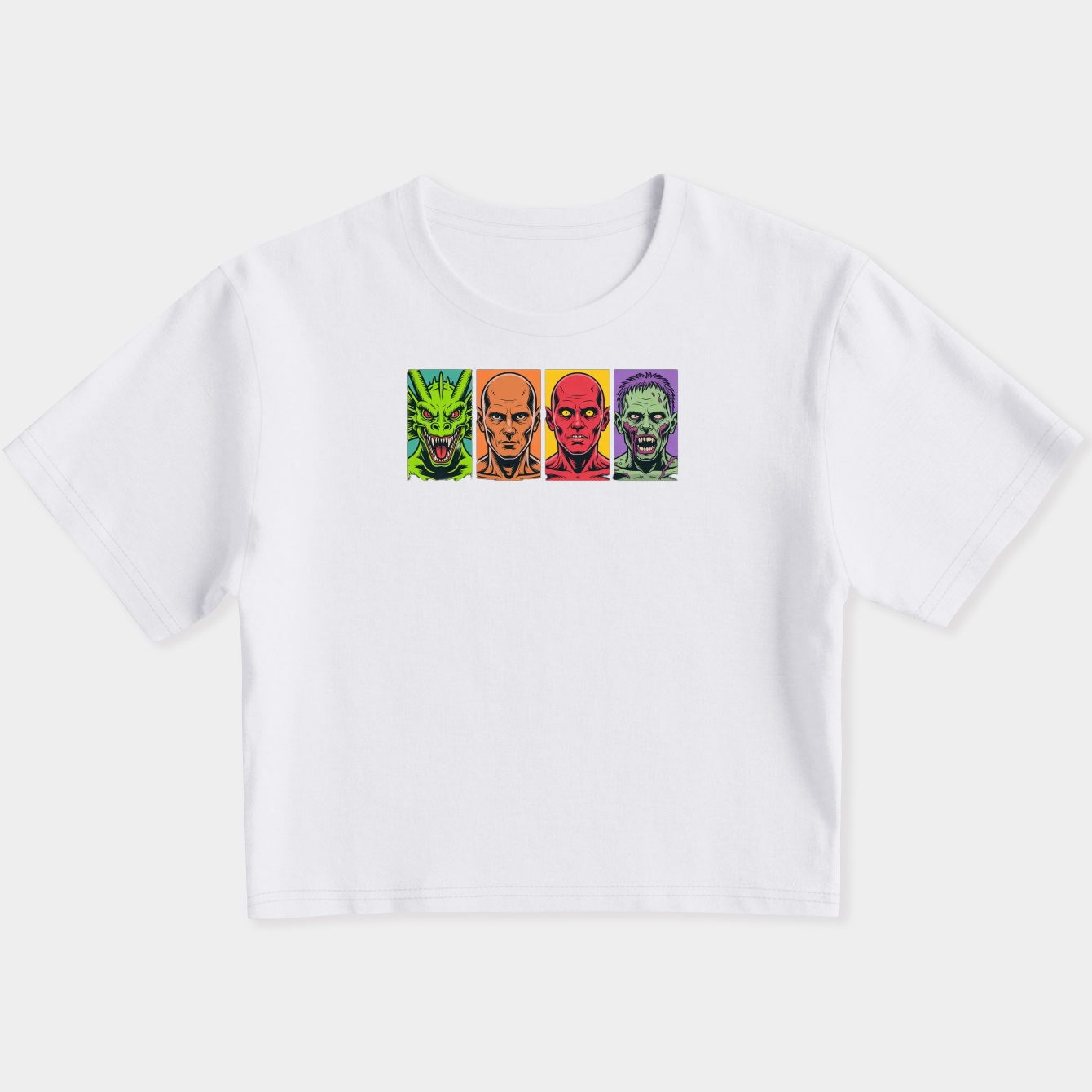 Monster Profiles Women's Slim Fit Baby Tee