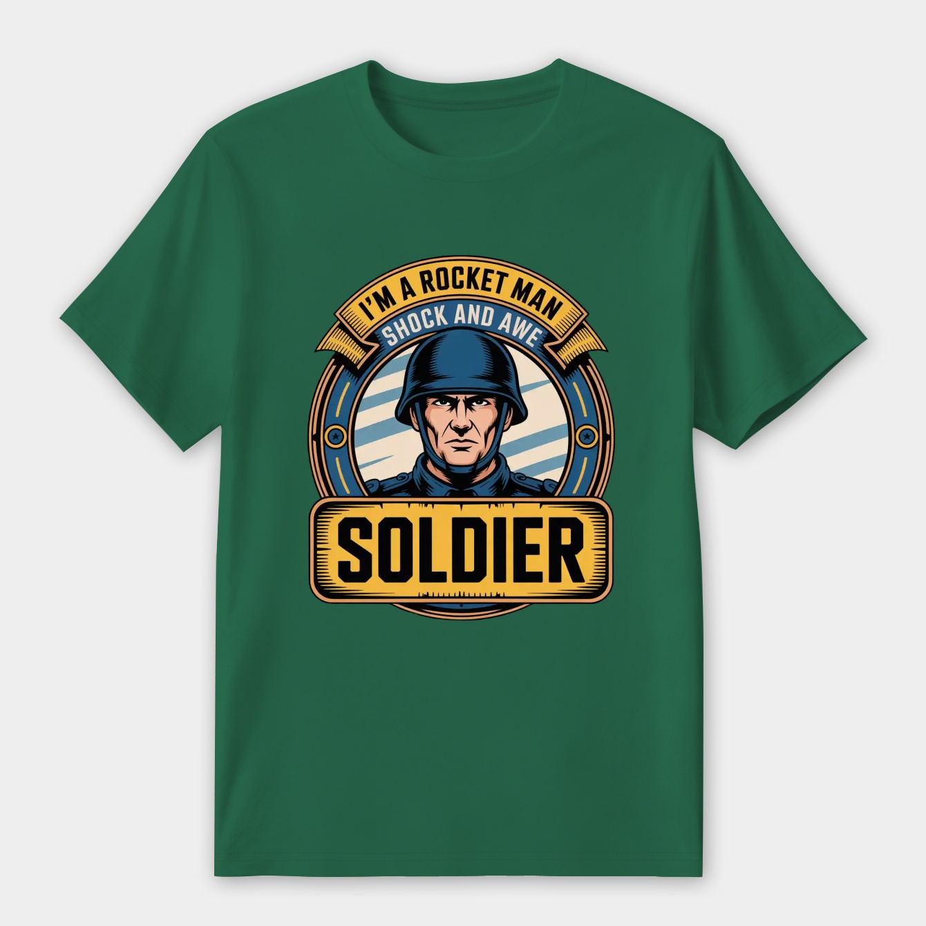 Soldier - Blue Team Women's Premium Soft T-Shirt