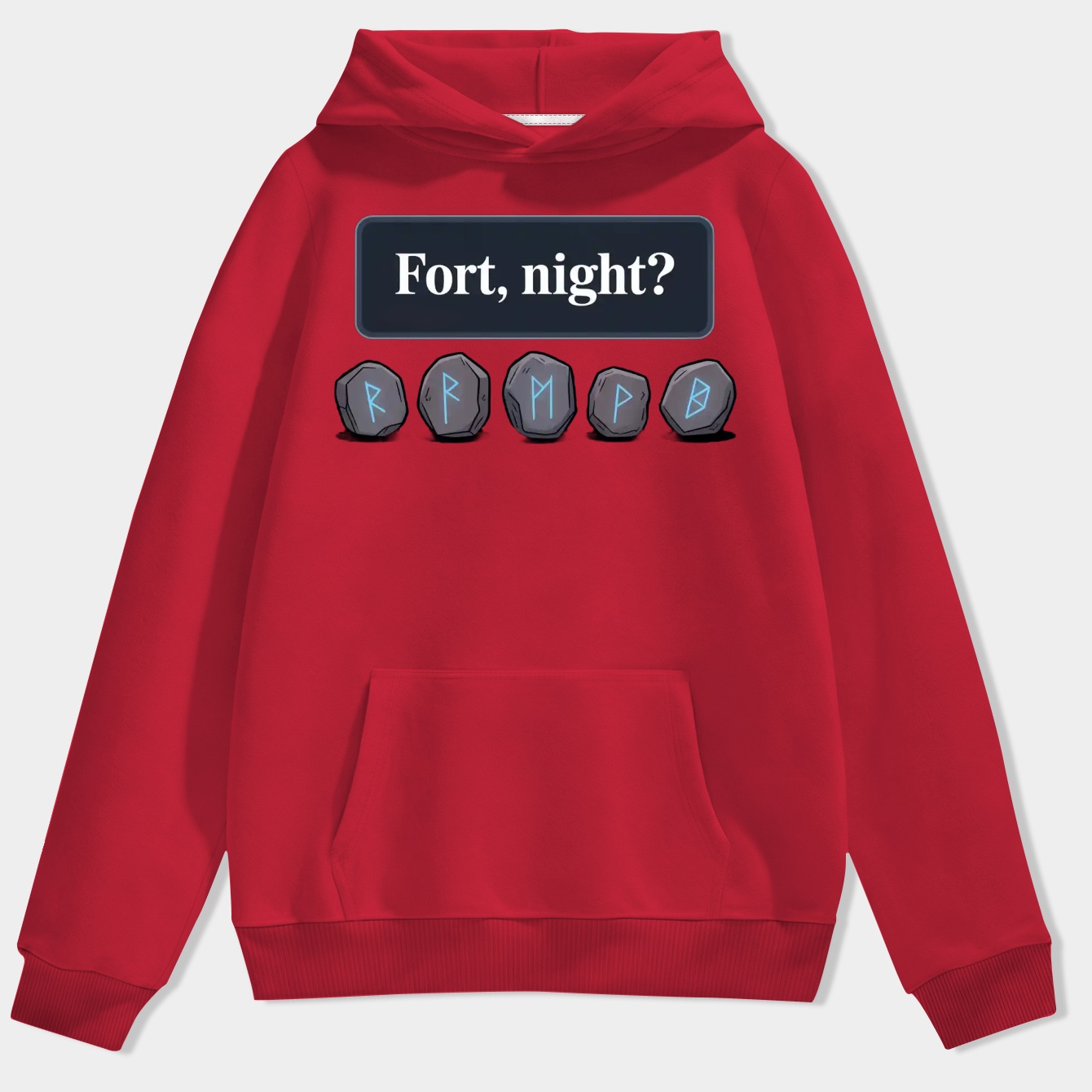 Fort, night? - Elden Ring Message Men's Hoodie