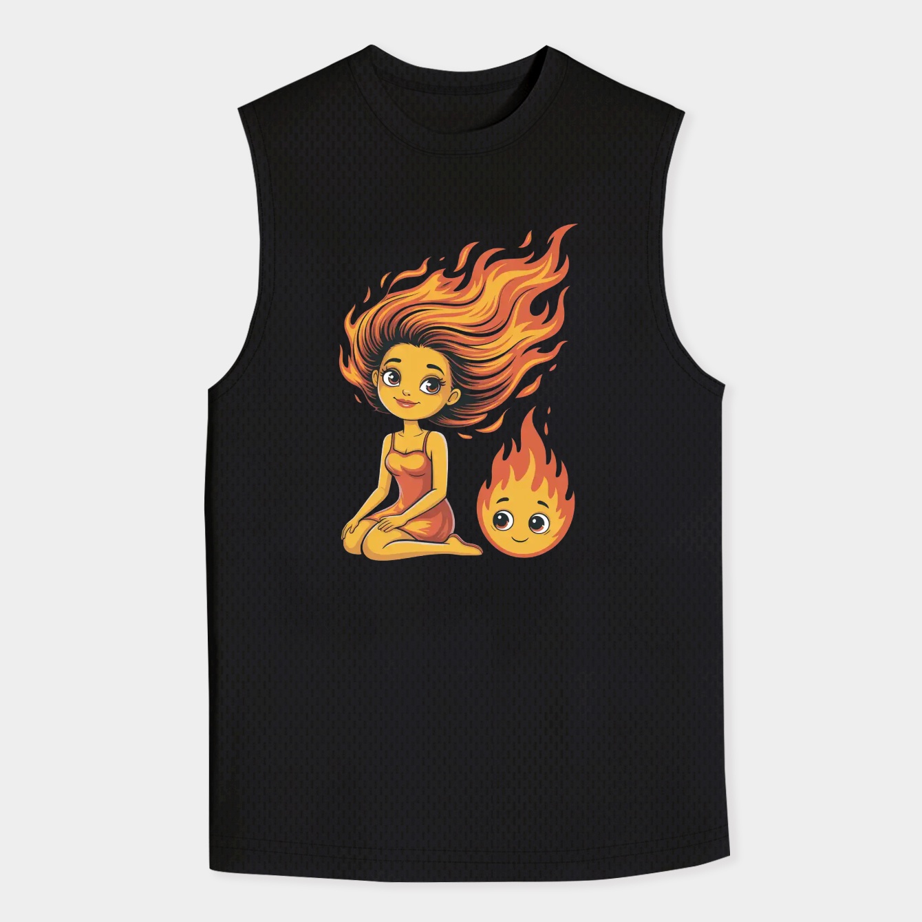 Flame Princess 2 Men's Tank Top