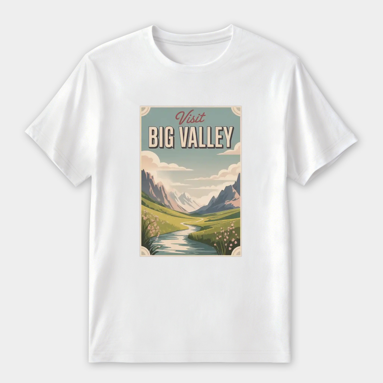 Visit Big Valley Women's Premium Soft T-Shirt