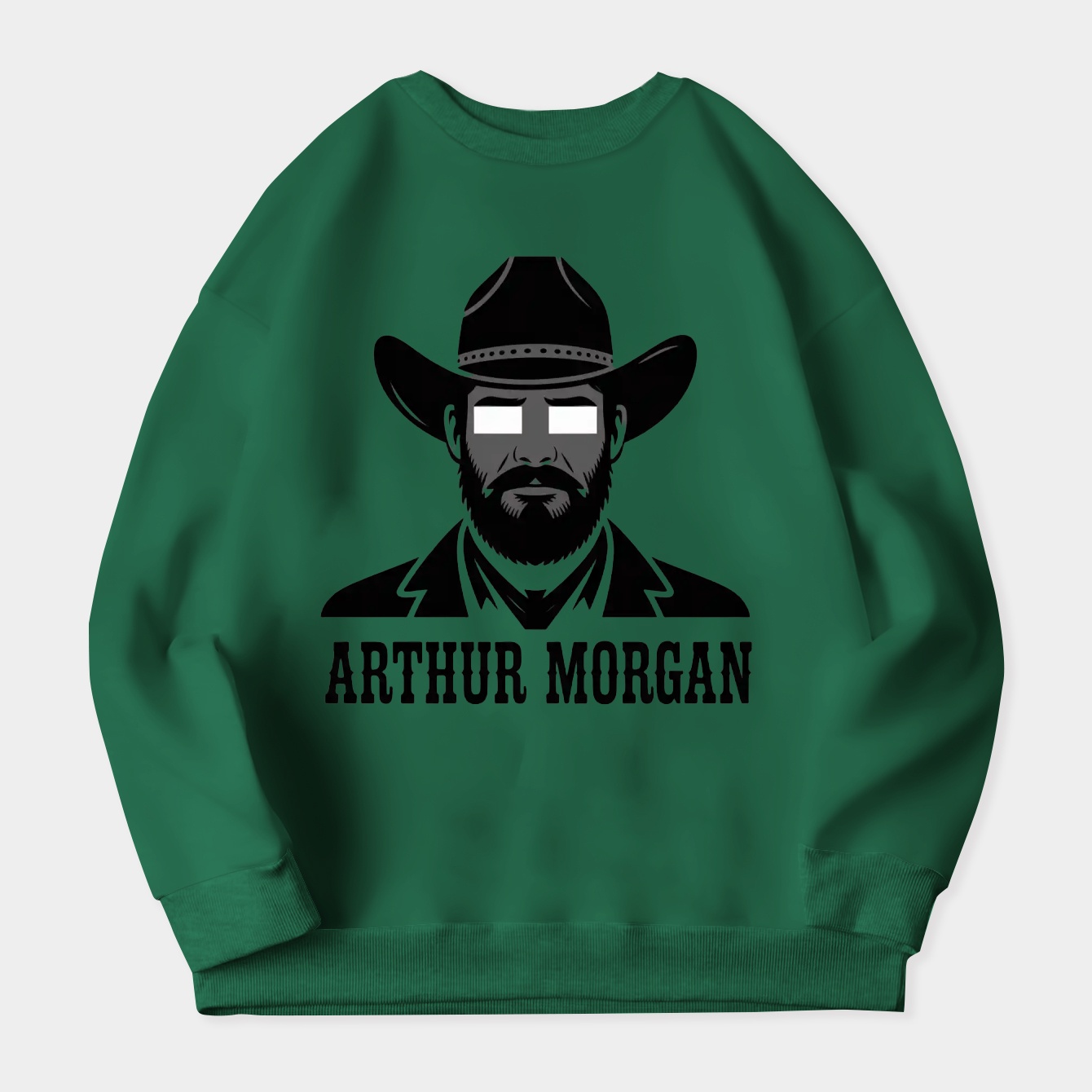 Arthur Morgan Red Dead Redemption 2 Vector Design Women's Crewneck Sweatshirt