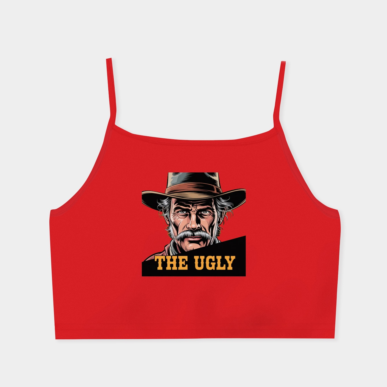 The Ugly FIX Women's  Spaghetti Strap Tank Top