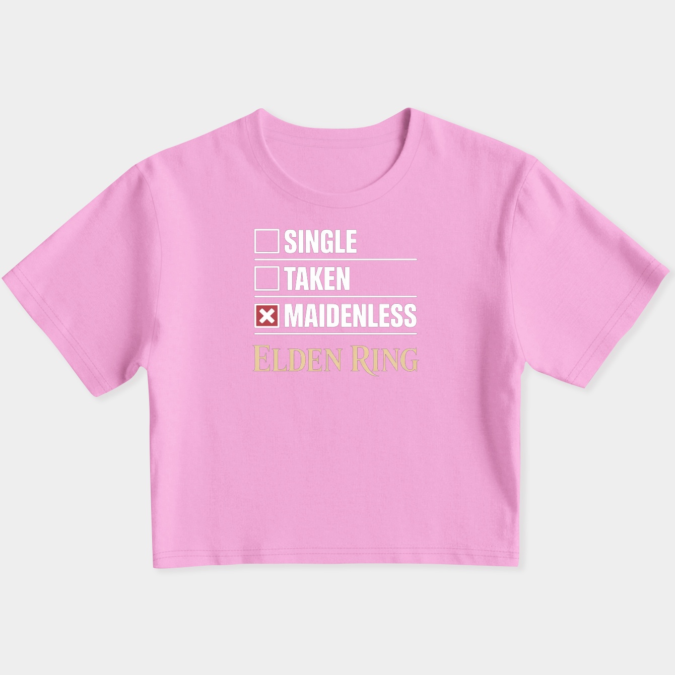 Elden Ring Maidenless Fan Women's Slim Fit Baby Tee