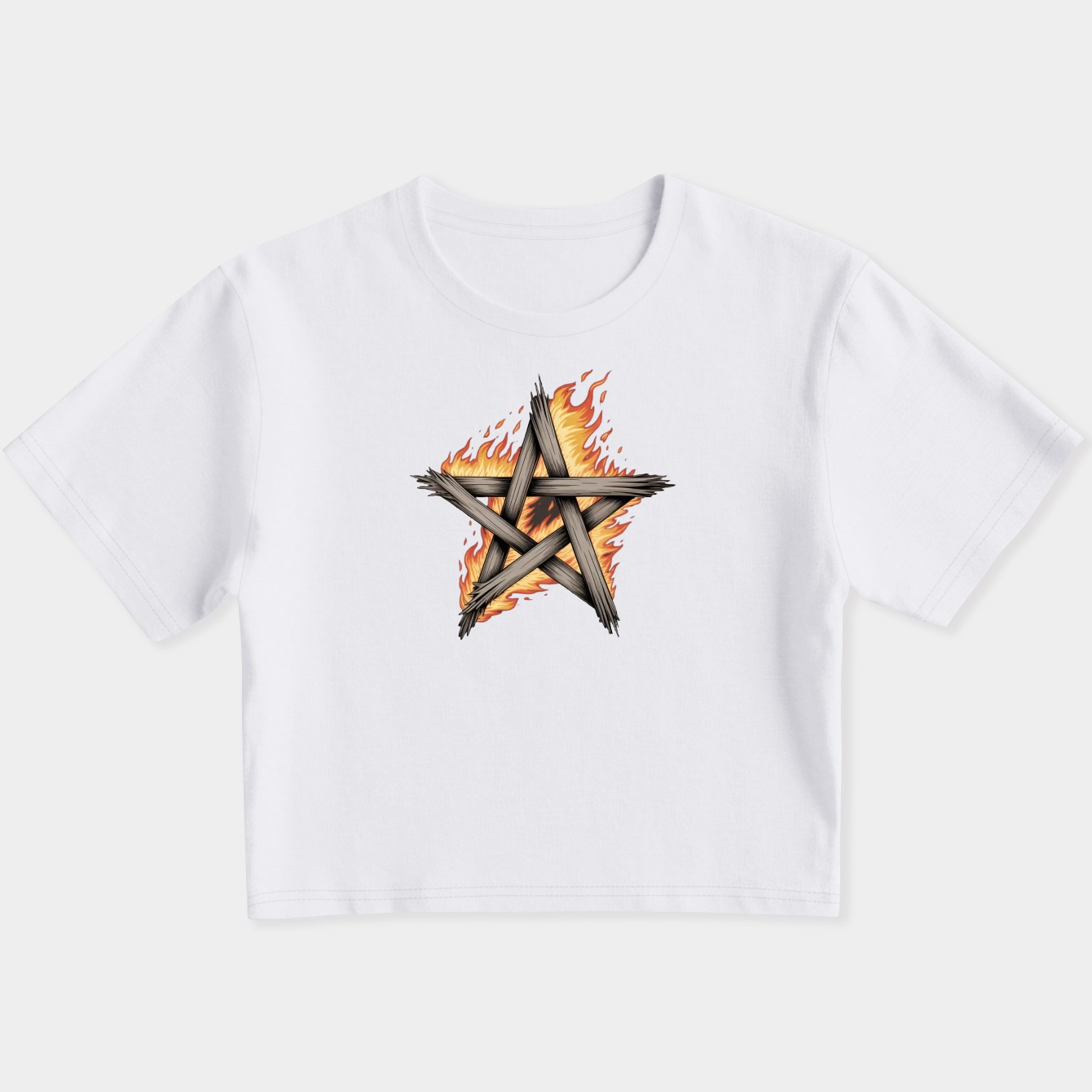 Fire Inside Women's Slim Fit Baby Tee