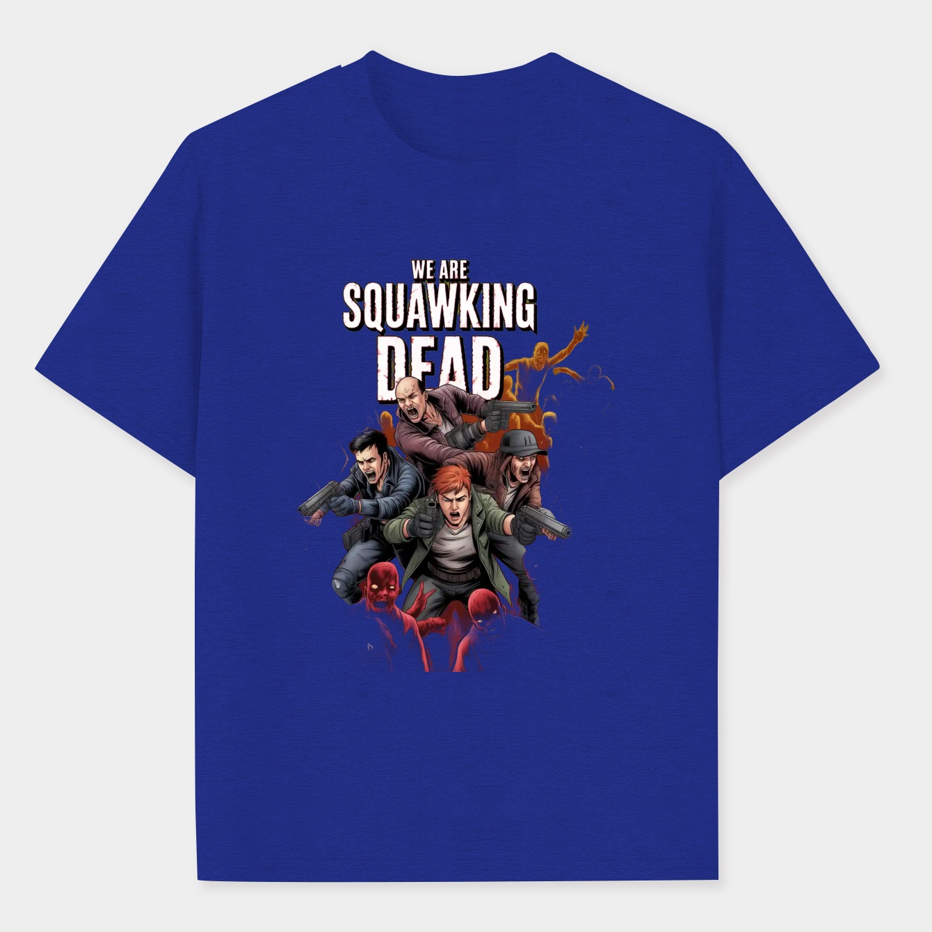 SQUAWKING DEAD Comic Book Men's Performance Athletic T-Shirt