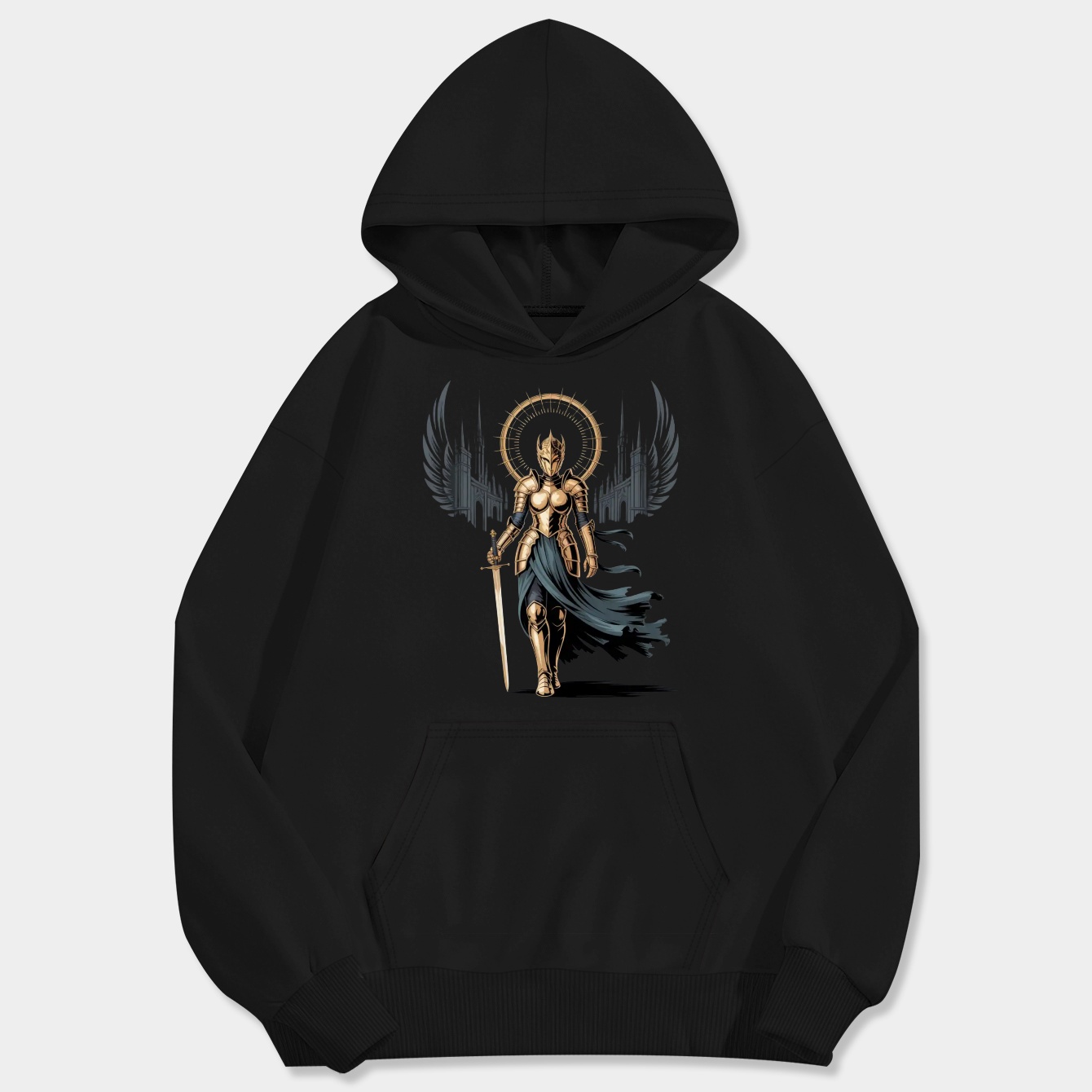 Malenia the Severed Elden Ring Men's Big & Tall Hoodie