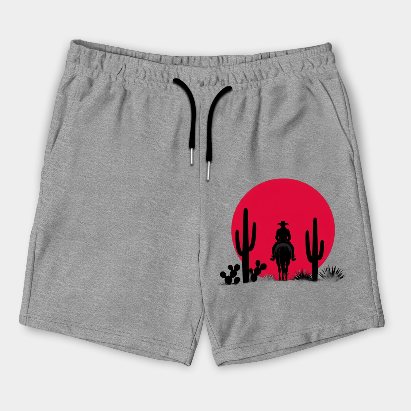 Red moon version two Men's Shorts
