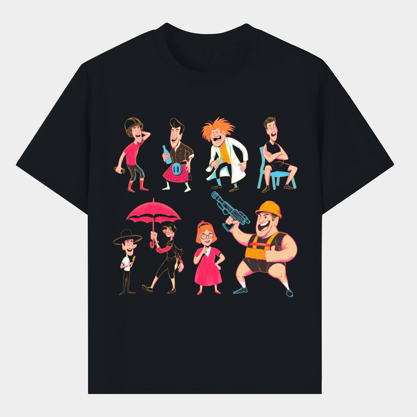 Demoman Team TF2 Classics Men's T-Shirt