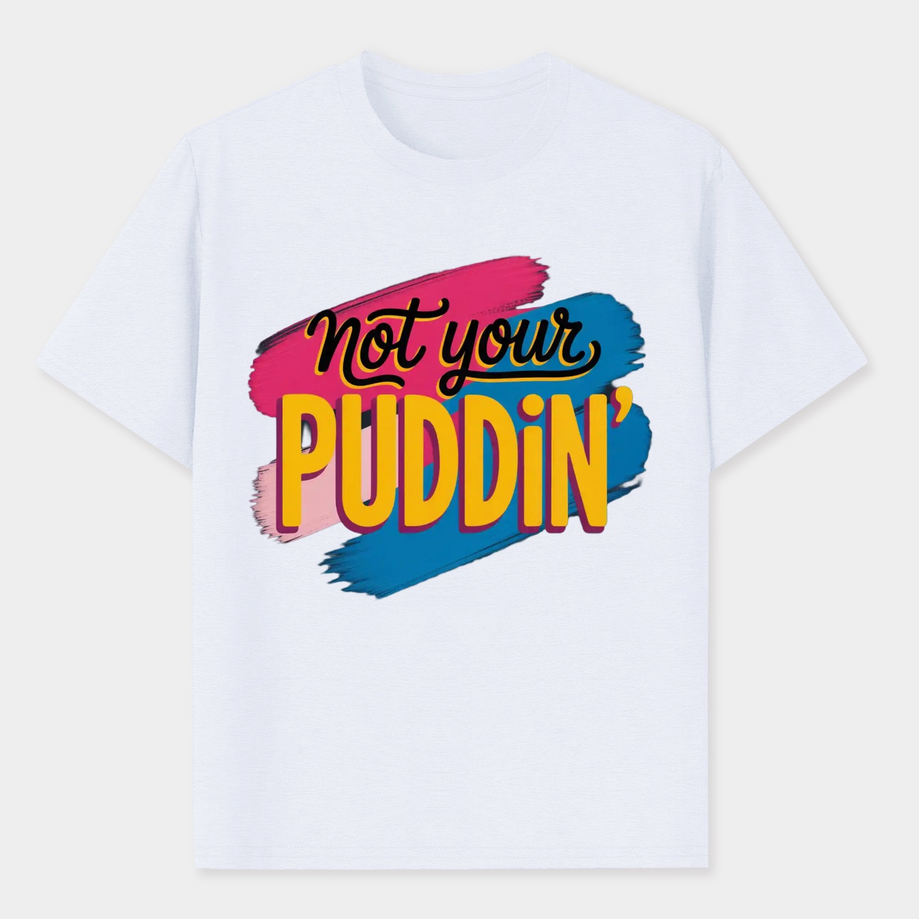 Not Your Puddin Men's Performance Athletic T-Shirt