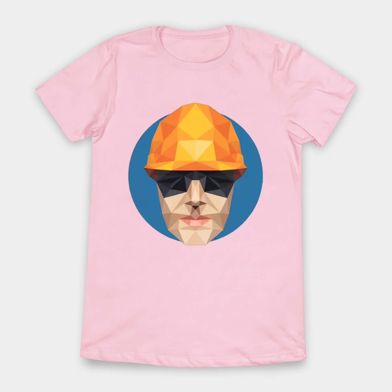 TF2 Polygonal Engineer Face - Blu Women's T-Shirt
