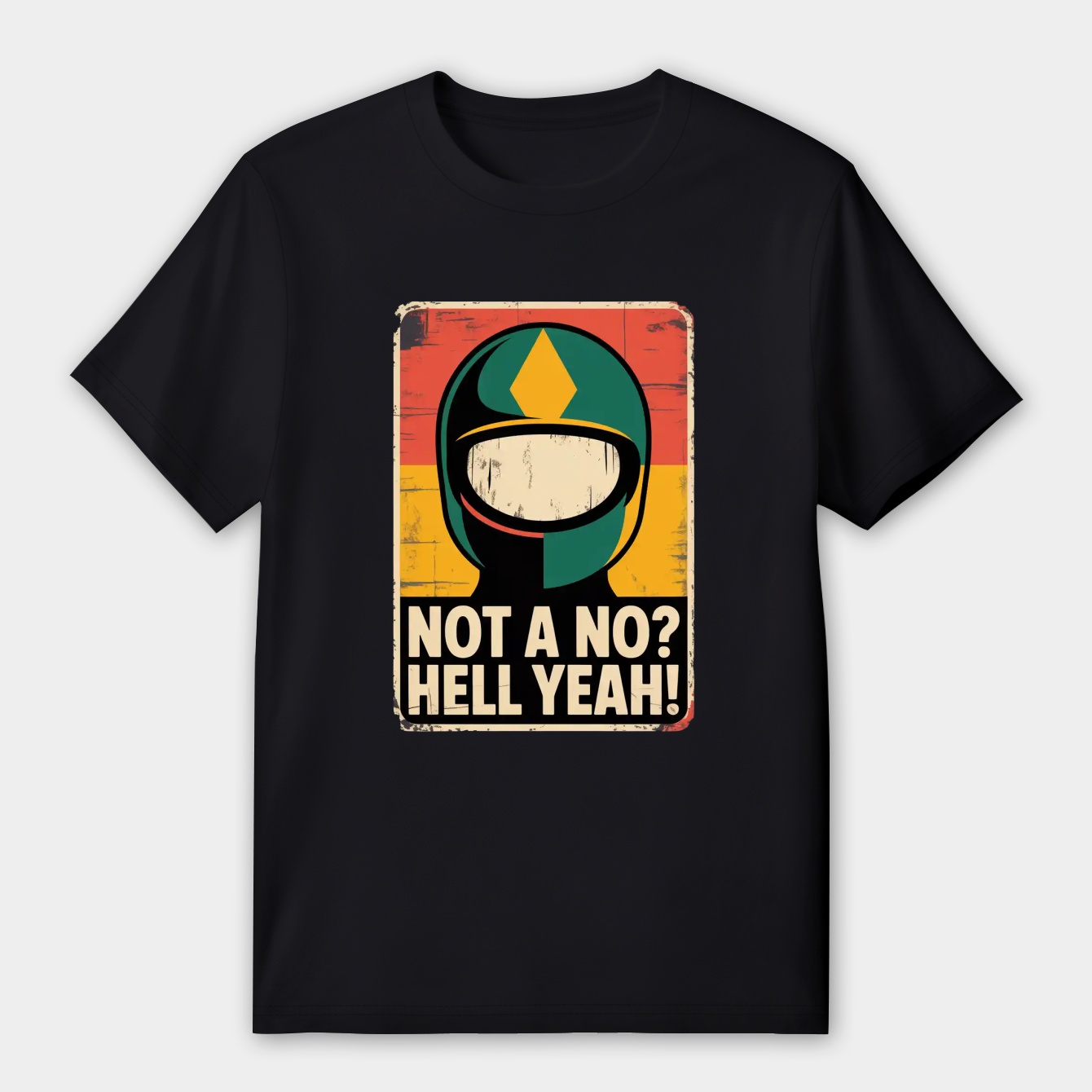 Not a no? Hell Yeah! - Textured Women's Premium Soft T-Shirt