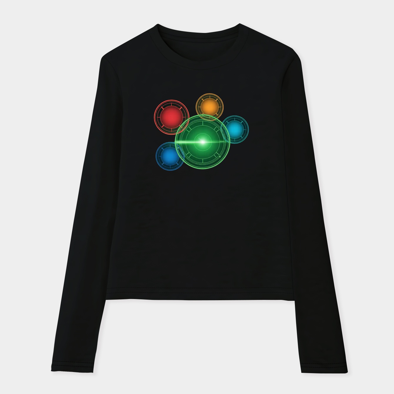 Subnautica Hud Interface Elements Women's Soft Long Sleeve T-Shirt