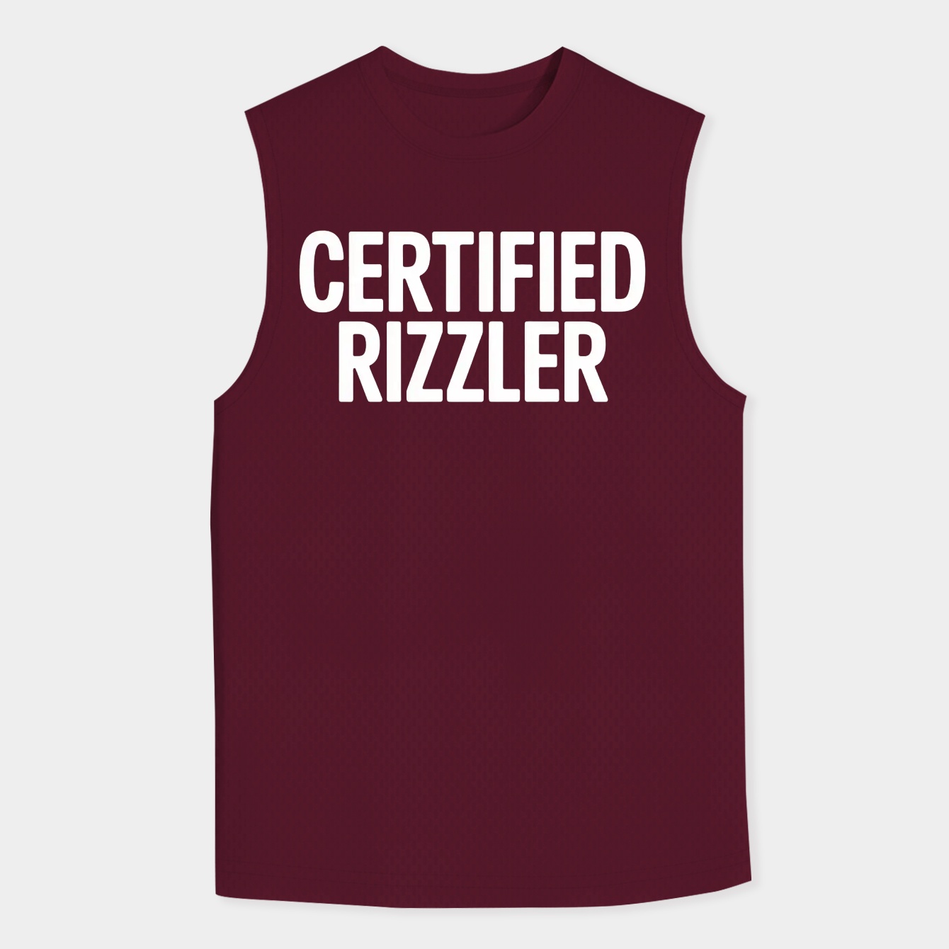 Certified Rizzler Men's Big & Tall Tank Top