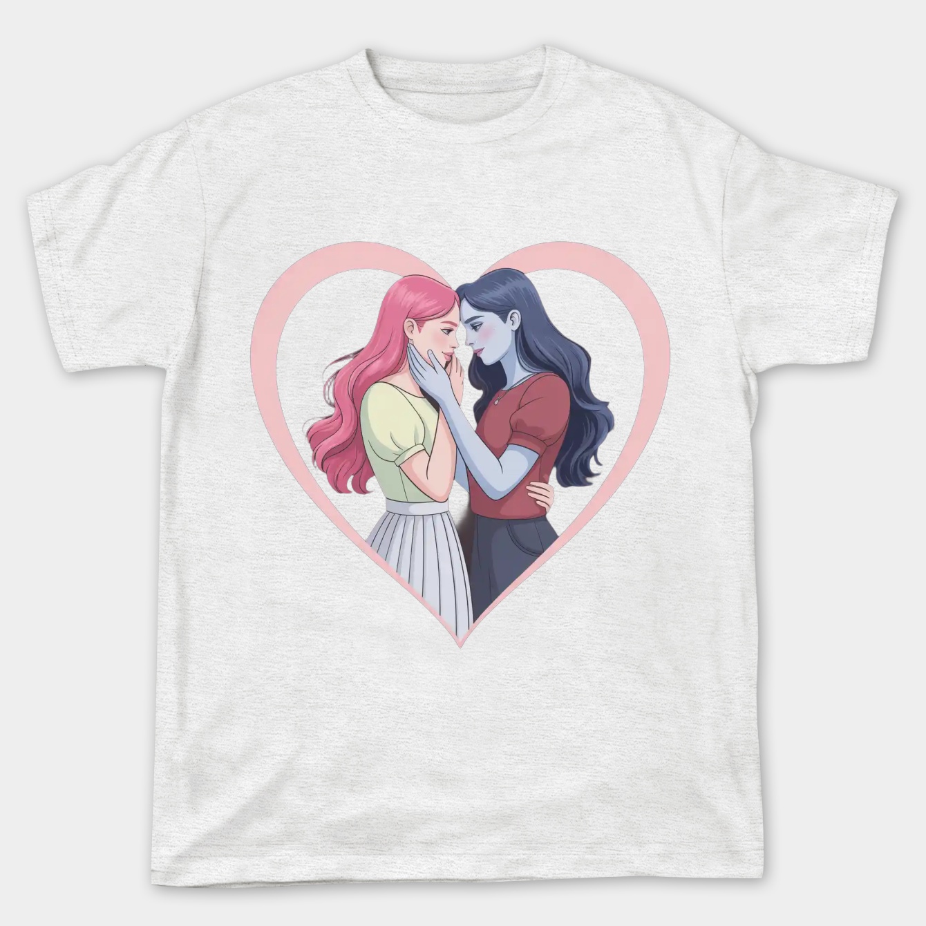 Bubblegum and Marceline Women's Plus Size T-shirt
