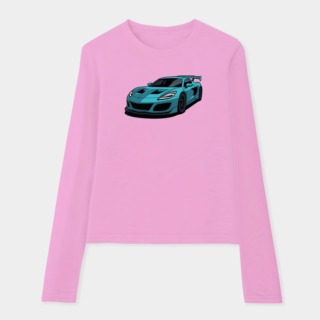 SUPRA TURQUOISE Women's Soft Long Sleeve T-Shirt