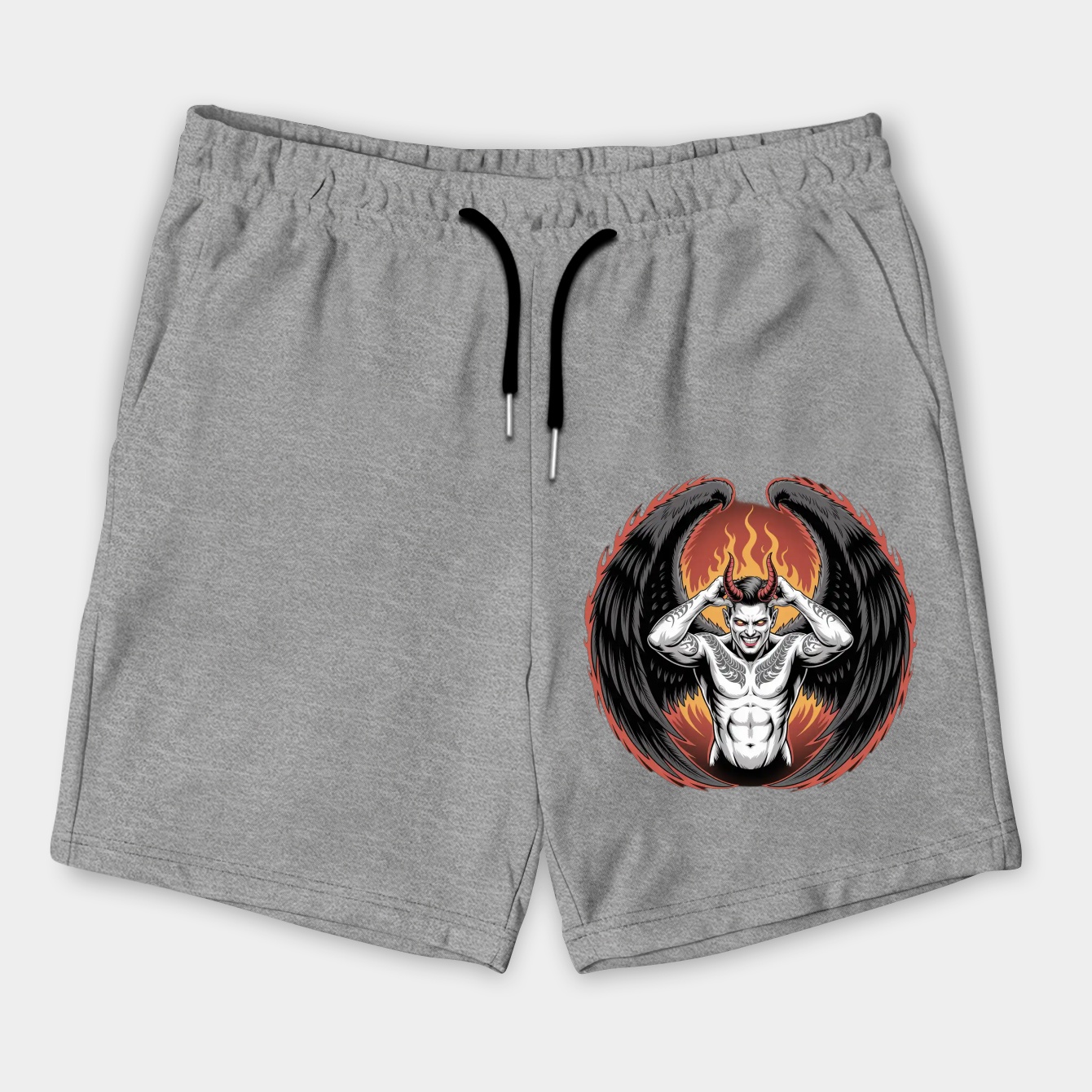 The Devil Wears Hooker Boots Men's Shorts