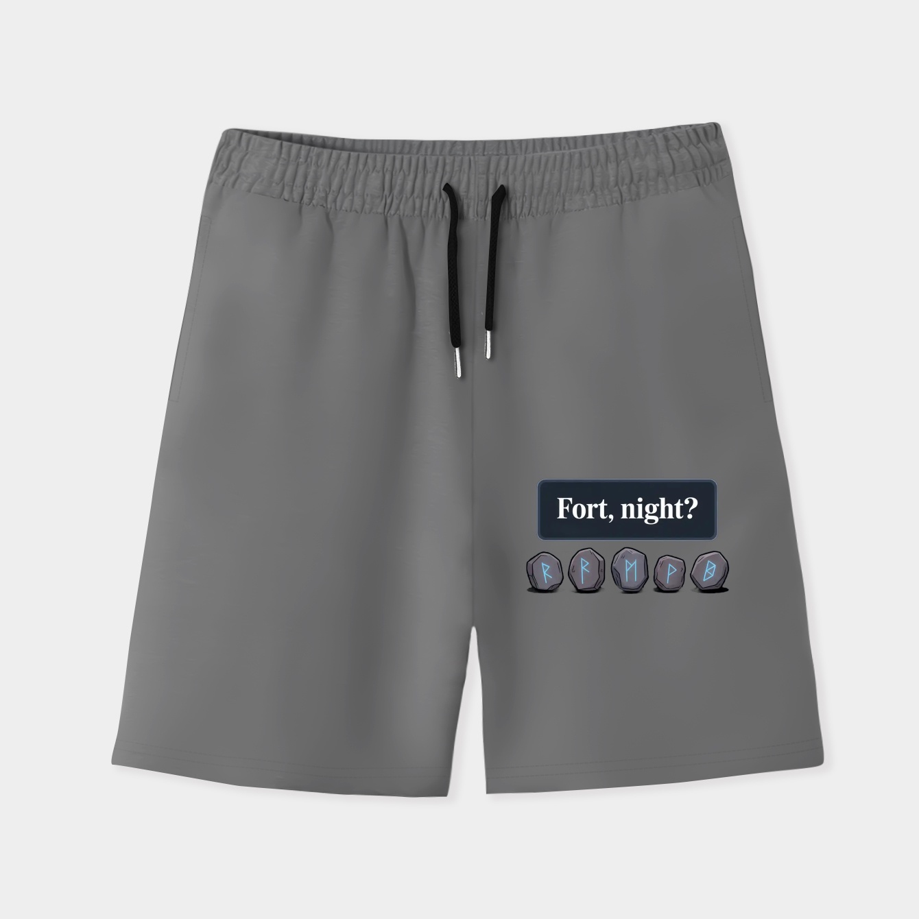 Fort, night? - Elden Ring Message Men's Quick-Dry Athletic Shorts