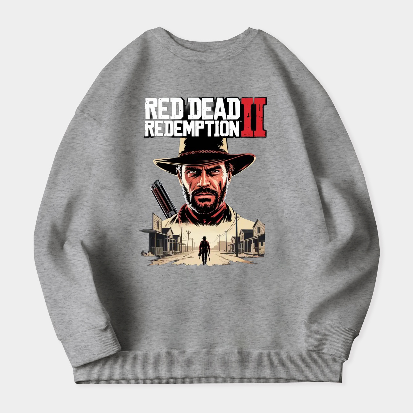 red dead redemption 2 Women's Crewneck Sweatshirt
