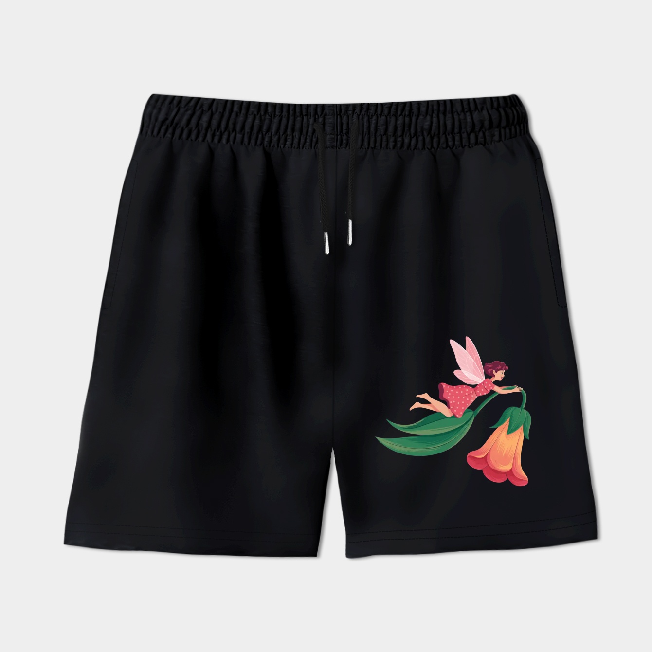 fly with flower Women's Shorts