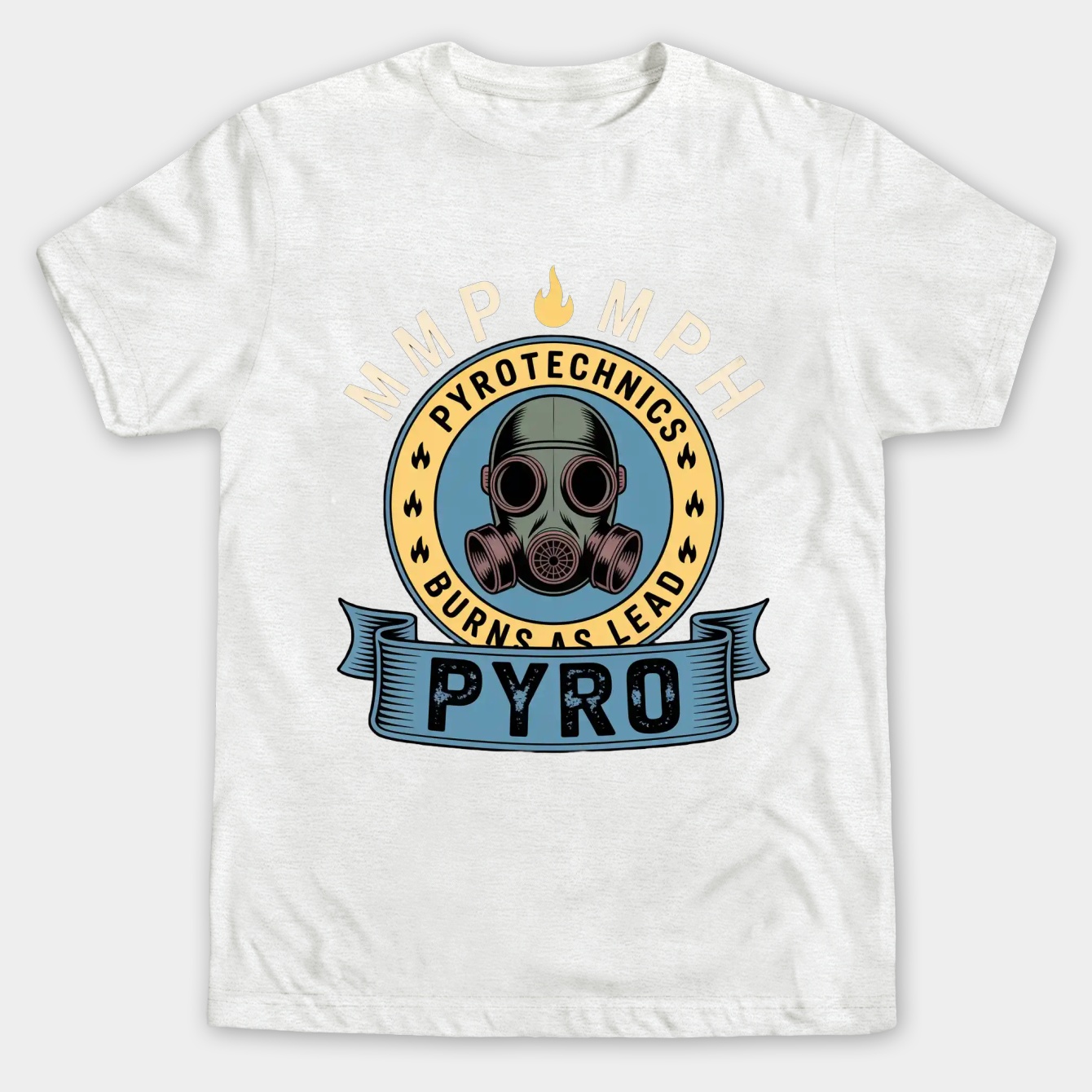 PYRO - BLUE TEAM Men's Big & Tall T-shirt
