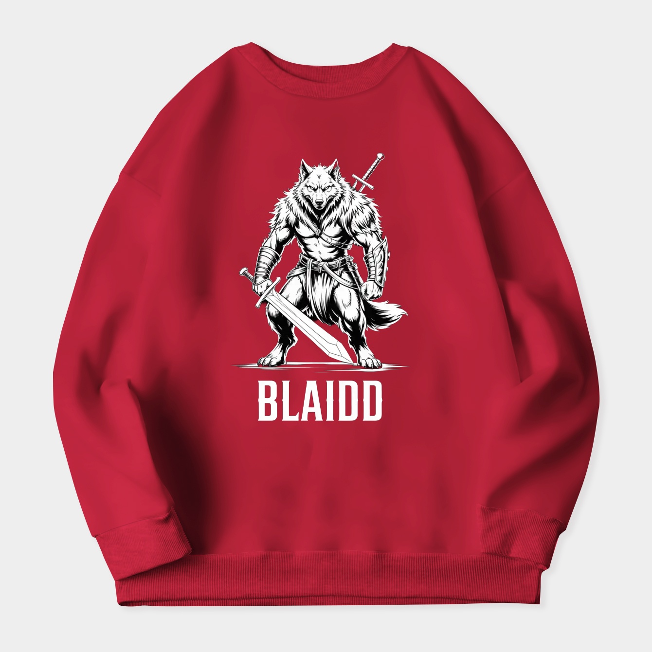 Blaidd The Half-wolf Women's Plus Size Sweatshirt