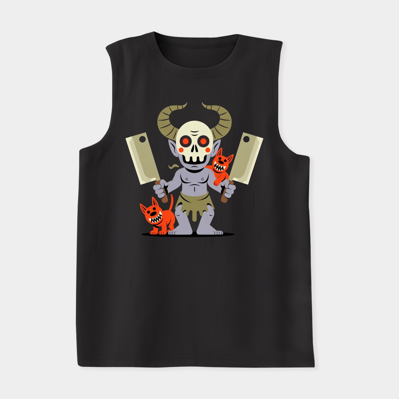 Capra Demon Women's Soft Tank Top