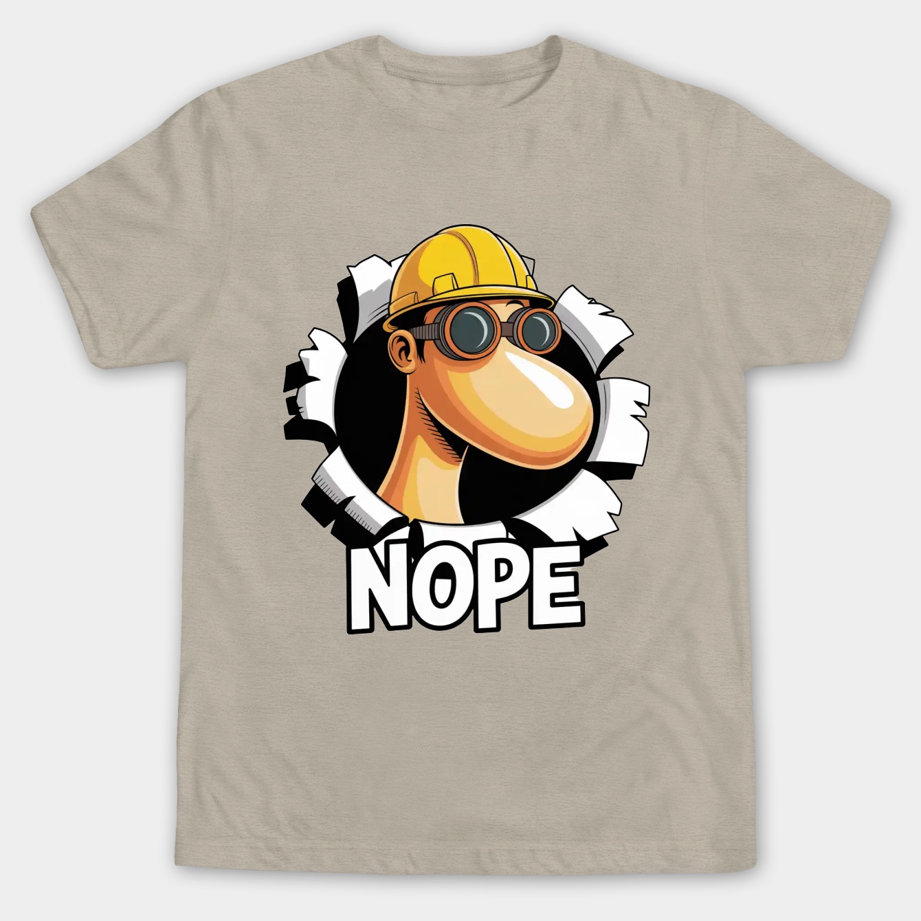 Nope [Engineer TF2] Men's Big & Tall T-shirt