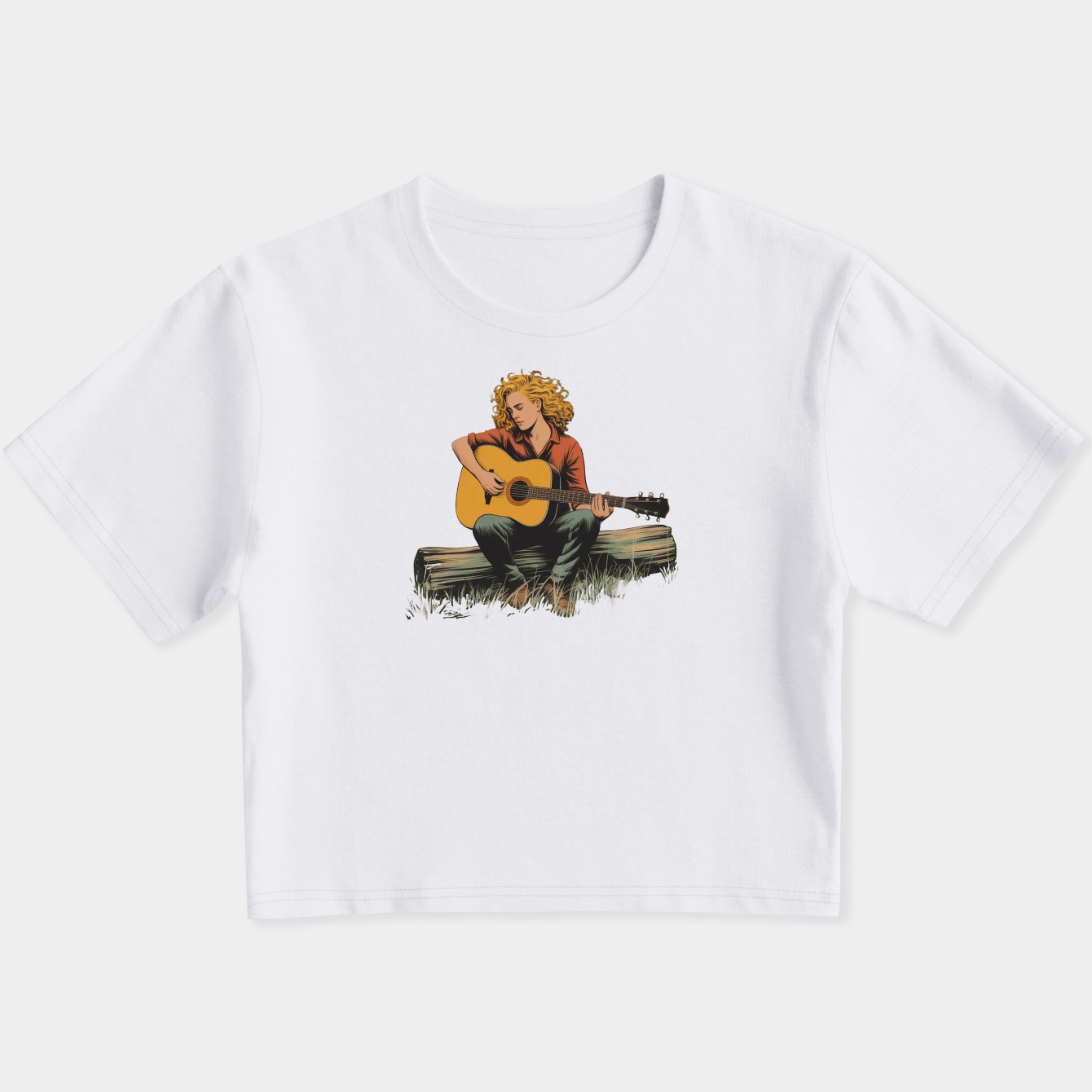 Led Zeppelin Women's Slim Fit Baby Tee