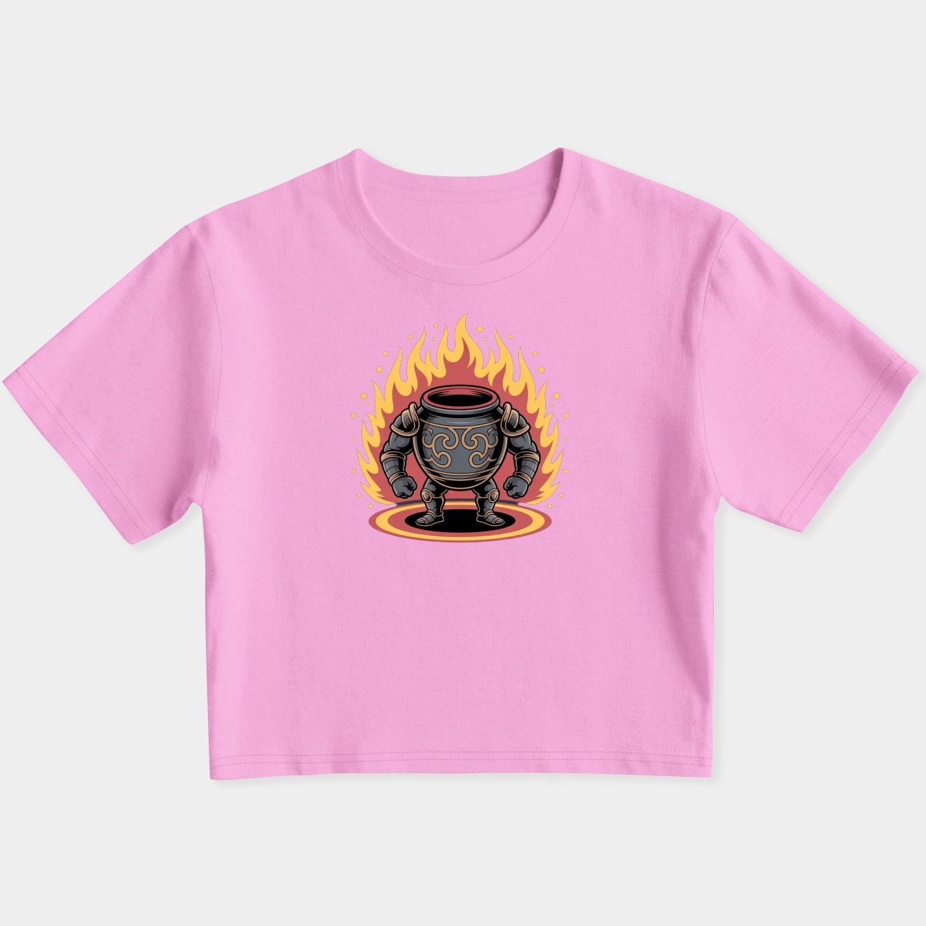 Great Jar Warrior Women's Slim Fit Baby Tee