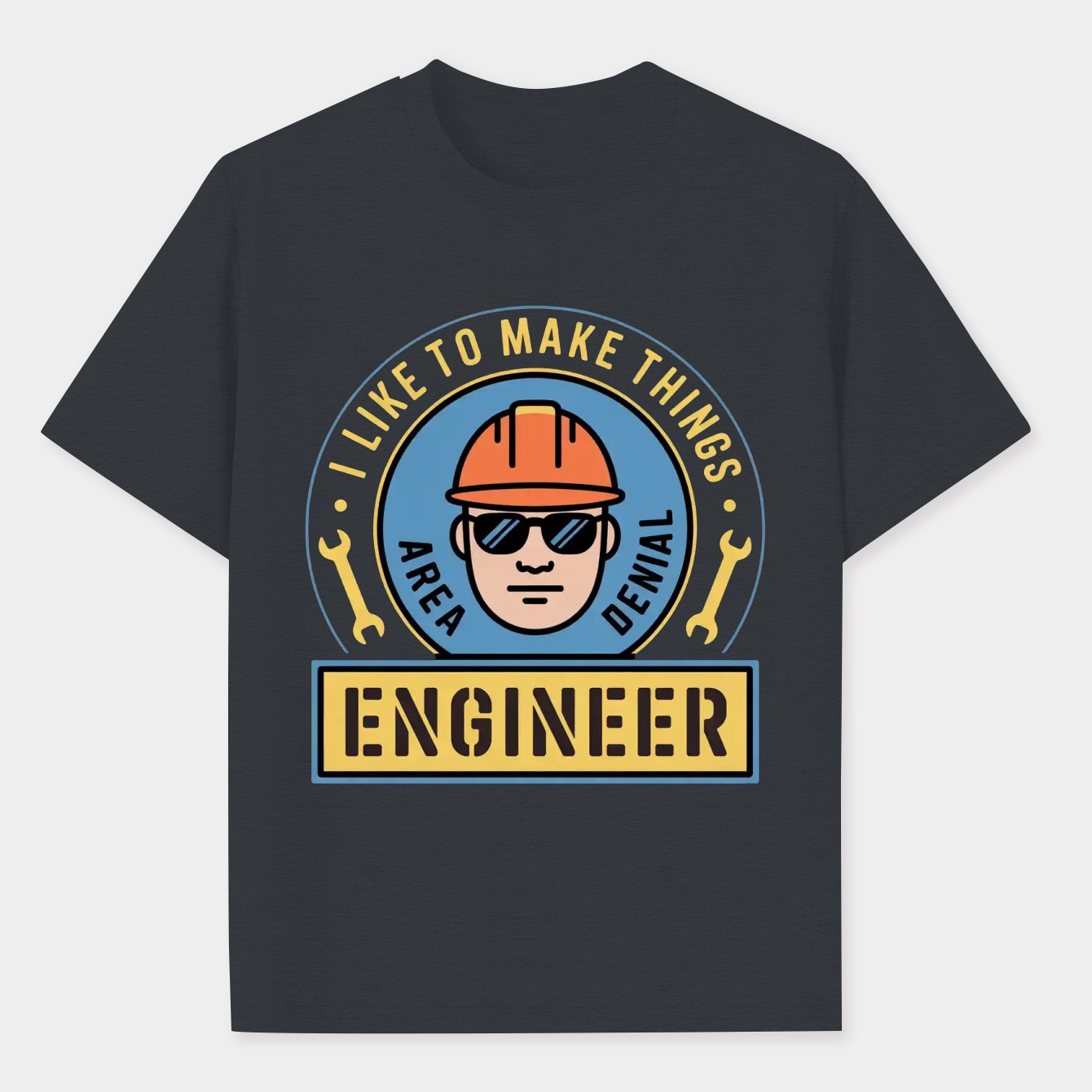 Engineer - Blue Team Men's Performance Athletic T-Shirt