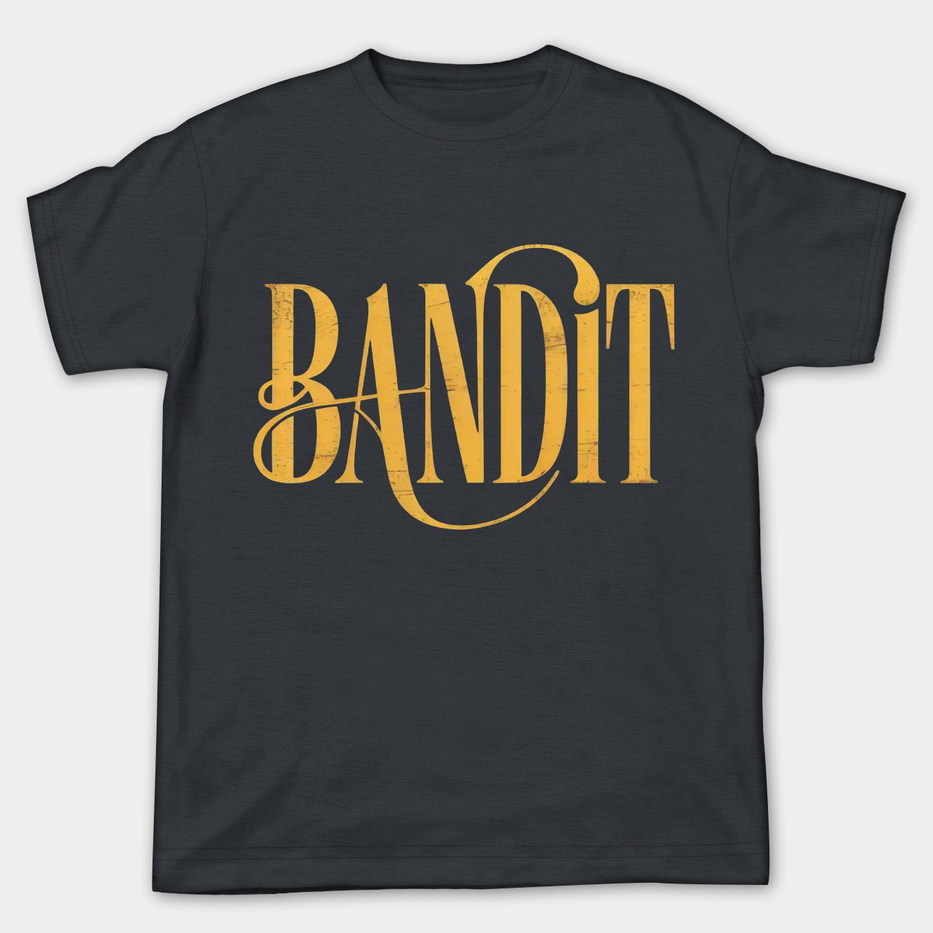 Bandit Golden Lettering Design