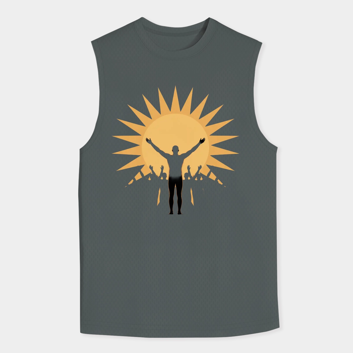 praise the sun Men's Big & Tall Tank Top