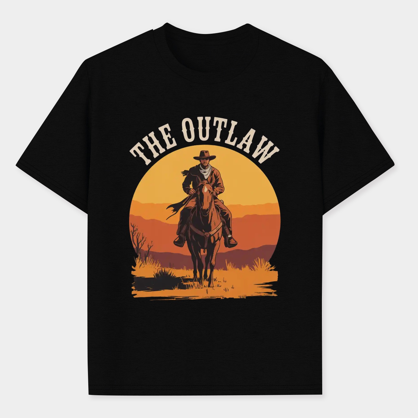 The Outlaw Men's Performance Athletic T-Shirt