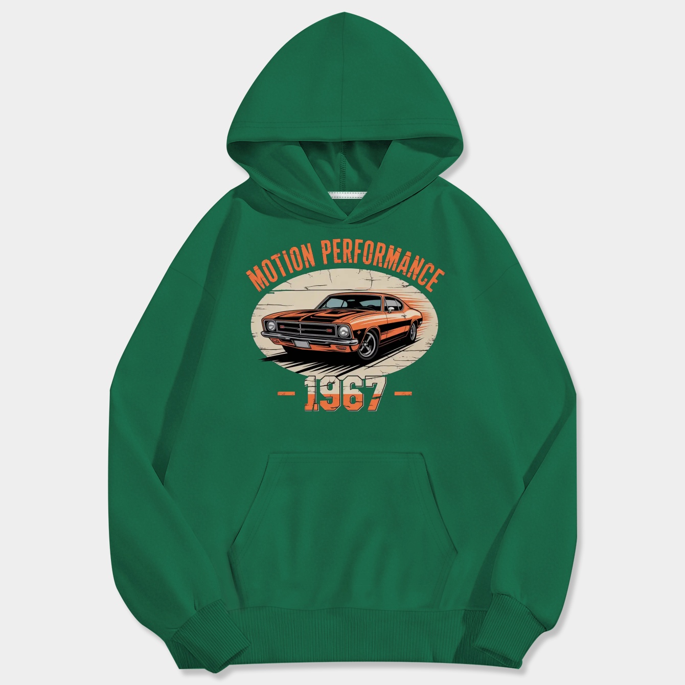 Motion Performance 1967 Vintage Men's Big & Tall Hoodie