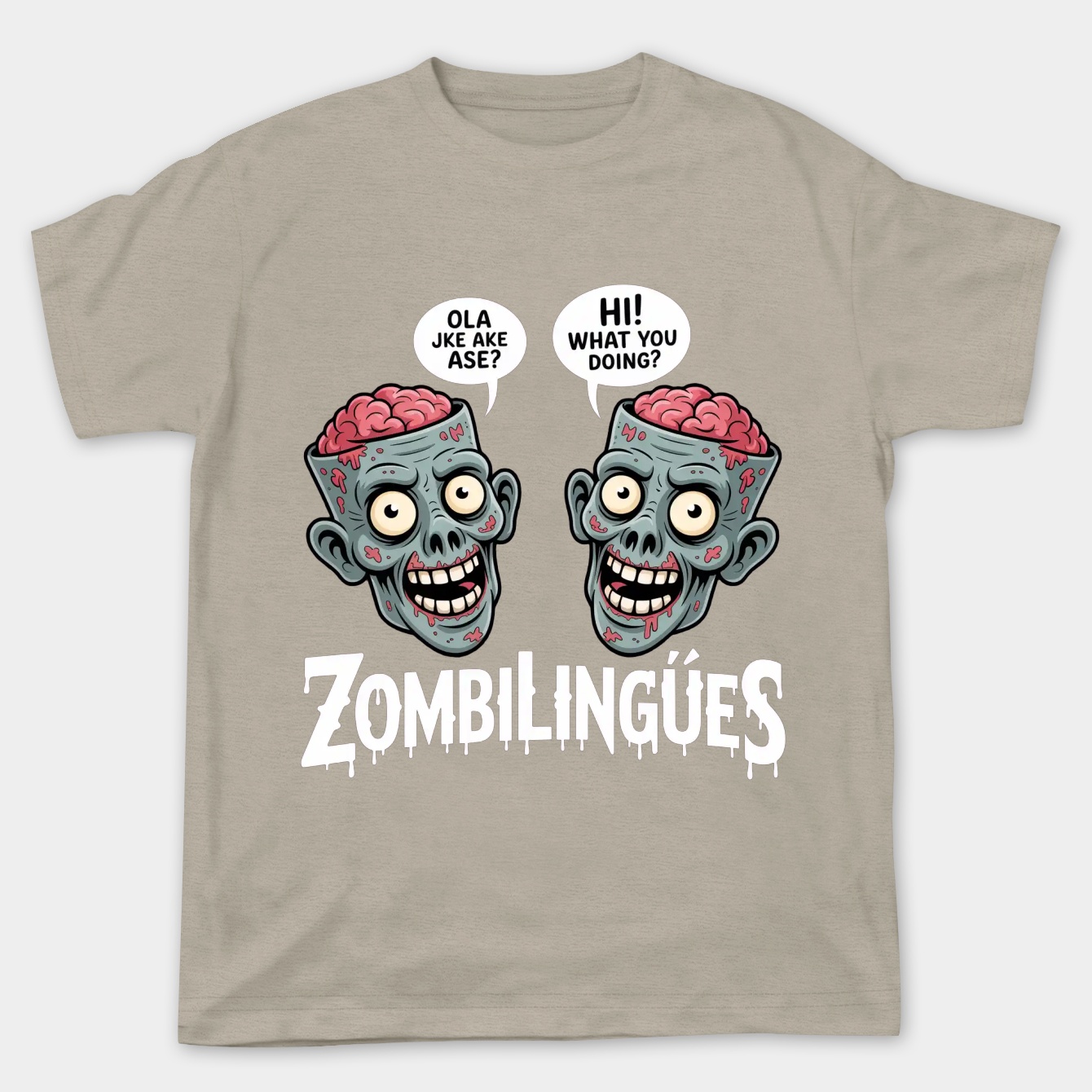 Zombilingües Women's Plus Size T-shirt