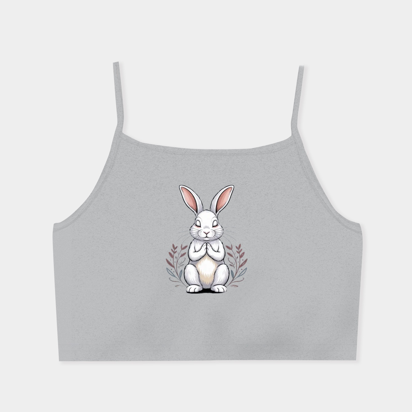 Zen Rabbit Women's  Spaghetti Strap Tank Top