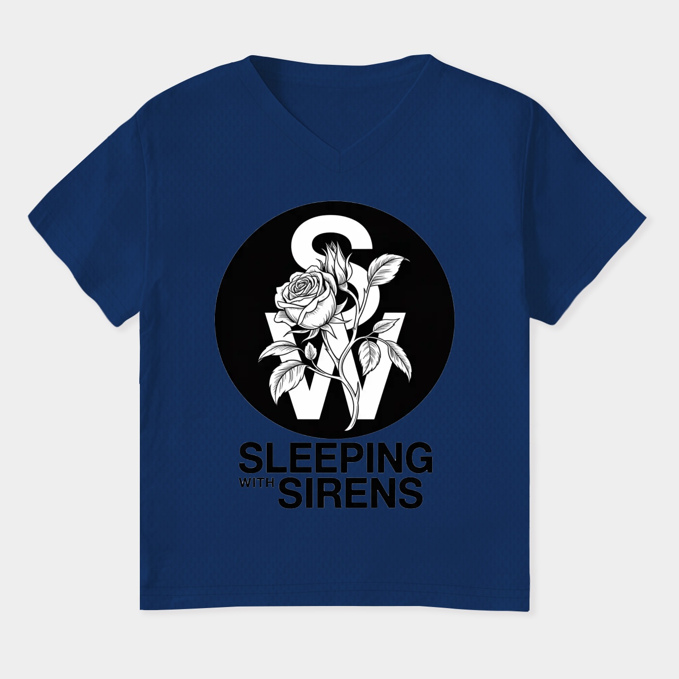 Sleeping With Sirens Women's Plus Size V-Neck T-Shirt