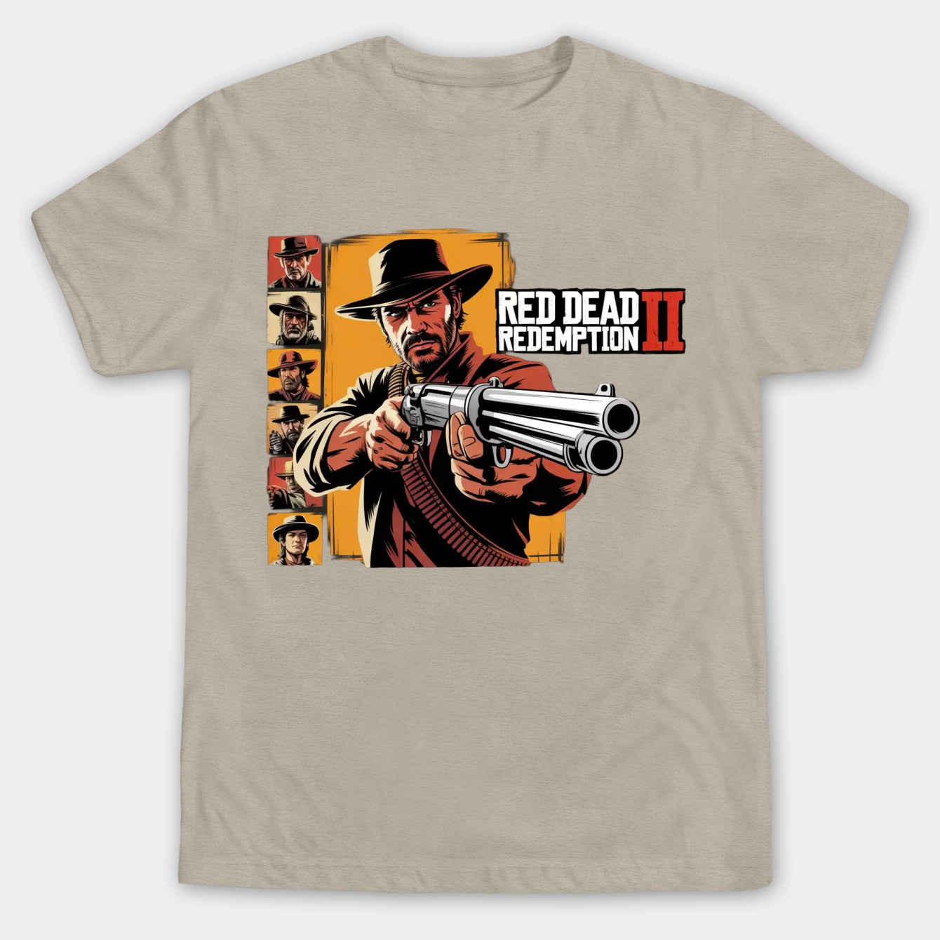 Red Dead Redemption II Men's Big & Tall T-shirt