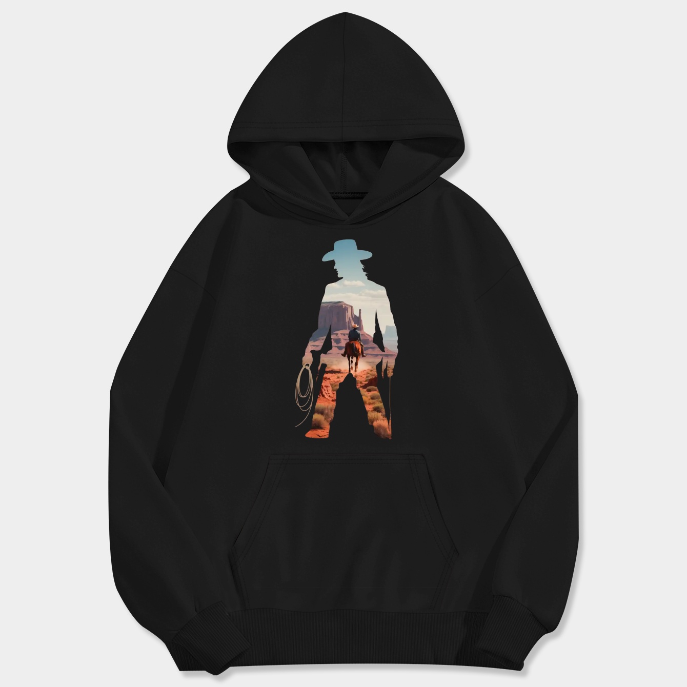 Cowboy Men's Big & Tall Hoodie
