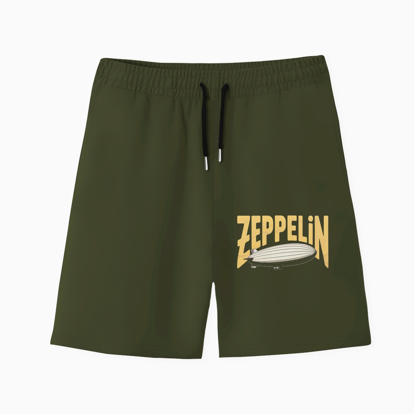Zeppelin - Yellow Version Men's Quick-Dry Athletic Shorts