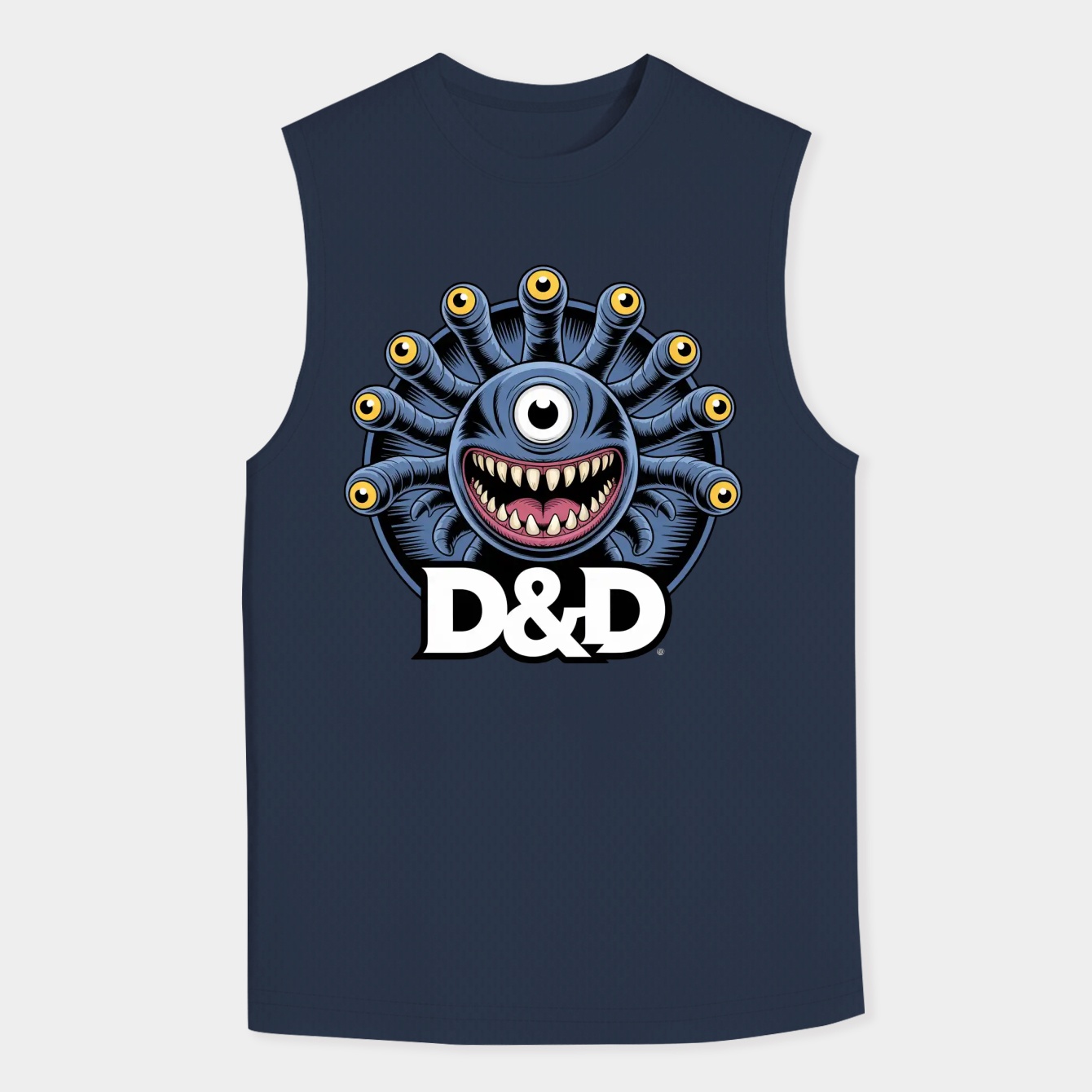 D&D Eye Tyrant Alt Print Men's Tank Top