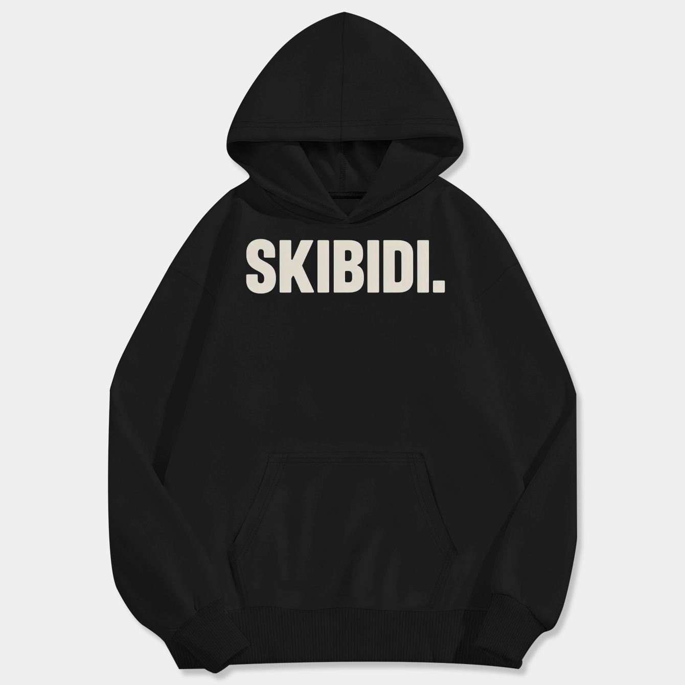 Skibidi. Men's Big & Tall Hoodie