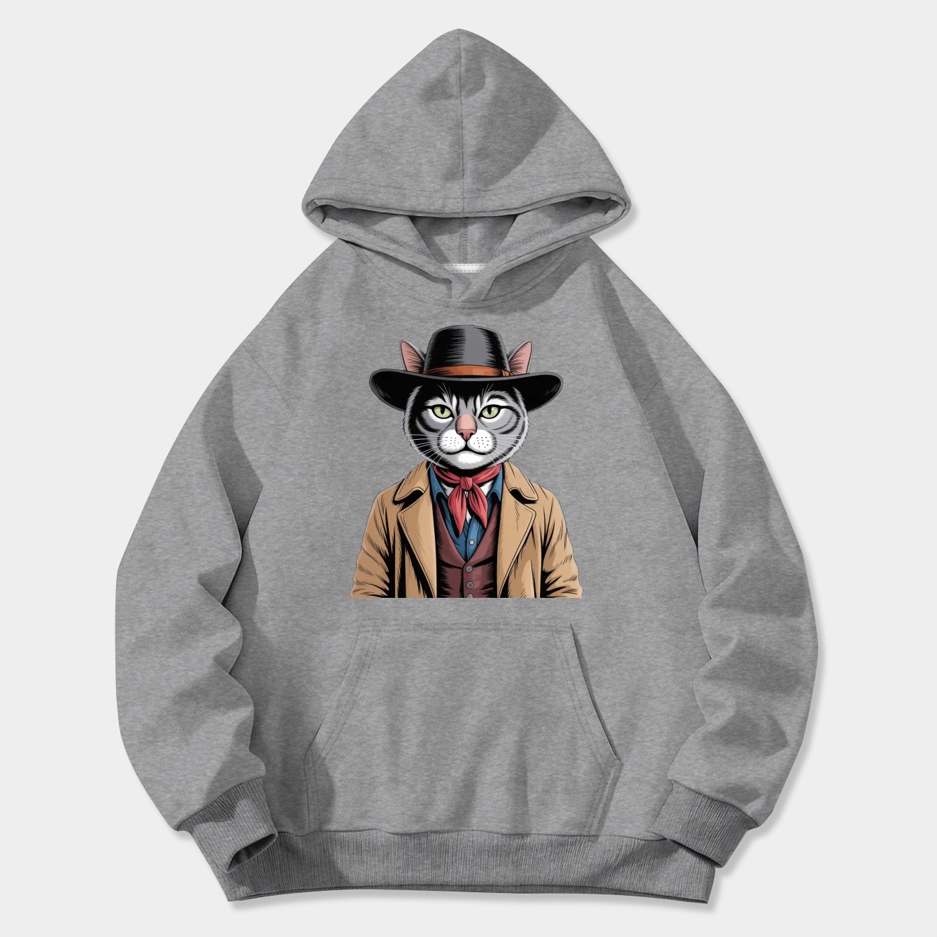 Meowthur Morgan Women's Plus Size Hoodie