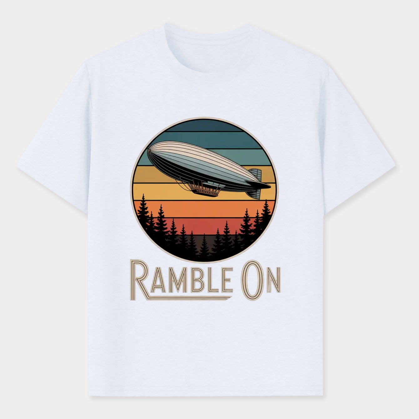 Ramble On Men's Performance Athletic T-Shirt