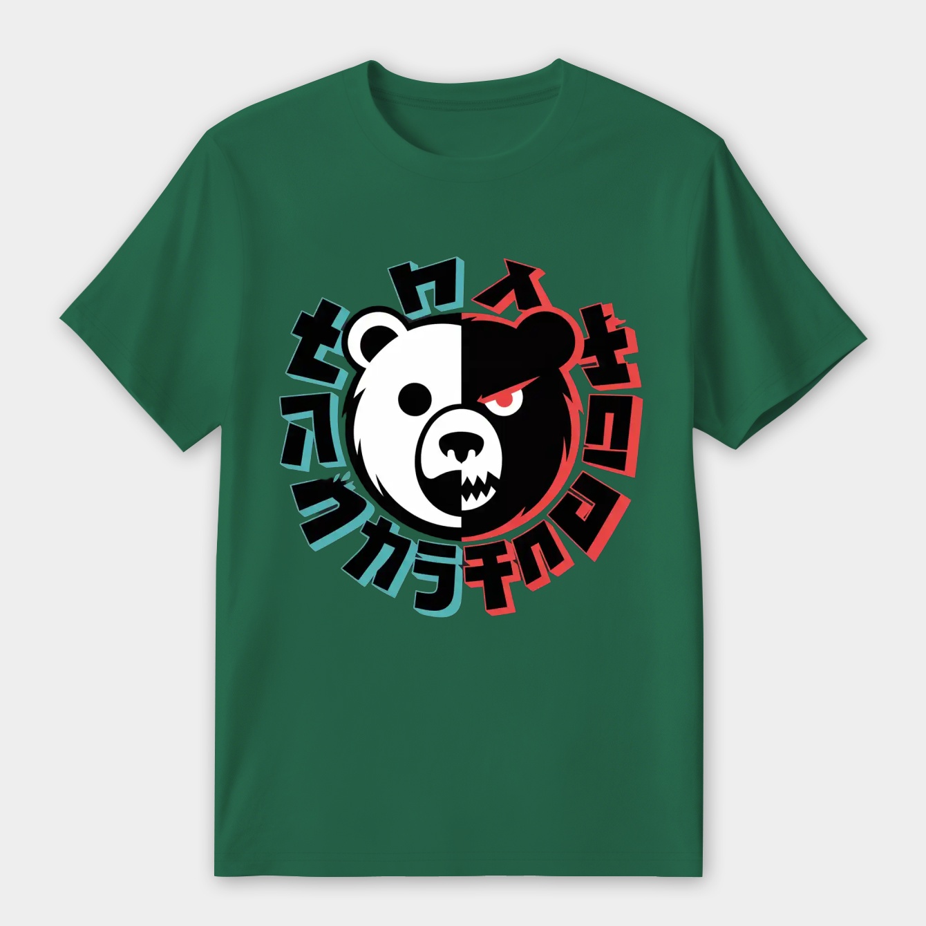 Monokuma 3D Effect Women's Premium Soft T-Shirt